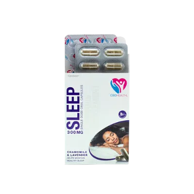 300mg CBD HEALTH® Cannabis Capsules | Sleep | 30