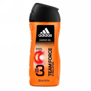 ADDIDAS SHOWER GEL 3IN1 TEAM FORCE STIMULATING  250ML