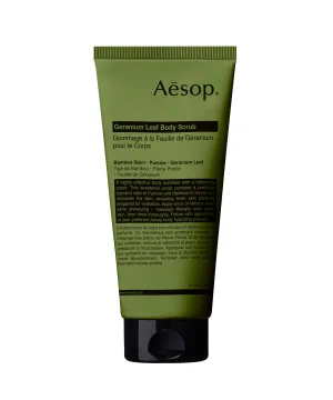 AESOP Geranium Leaf Body Scrub 180ml