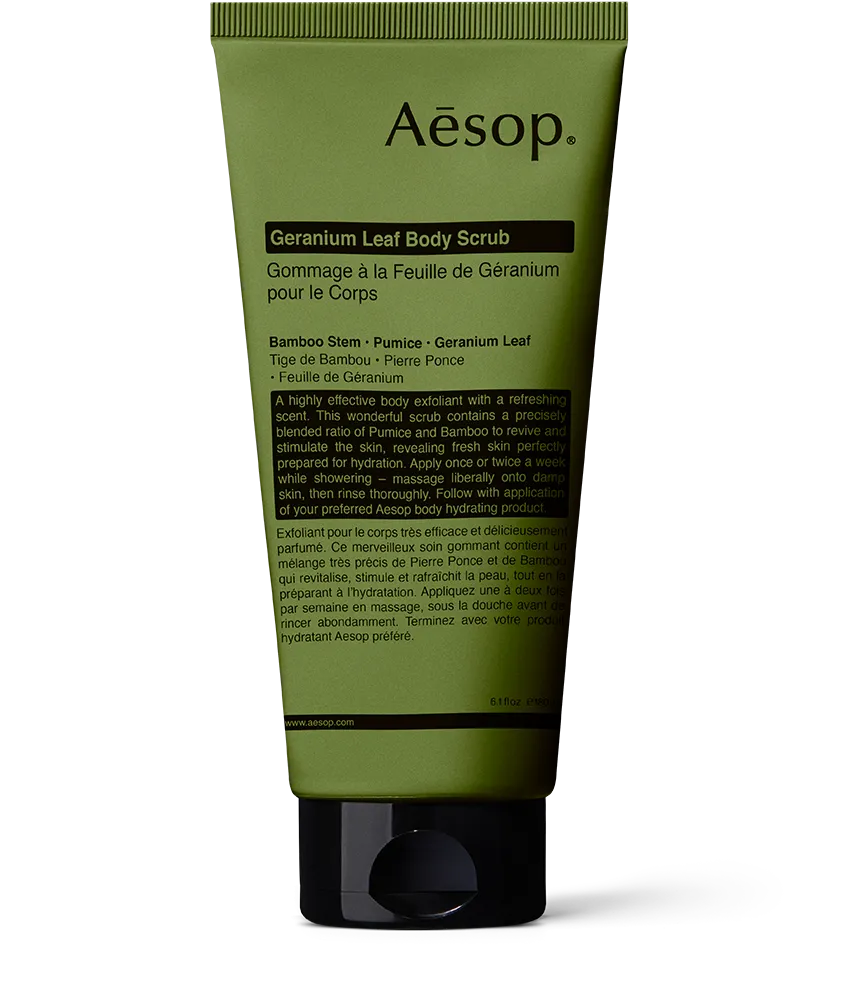 AESOP - Geranium Leaf Body Scrub