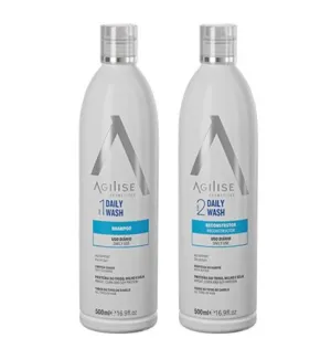 Agilise Professional Daily Wash Daily Use Kit 2x 500ml / 2x 16.9 Fl Oz