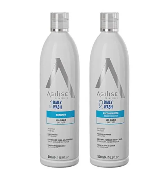 Agilise Professional Daily Wash Daily Use Kit 2x 500ml / 2x 16.9 Fl Oz