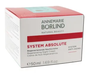 Annemarie Borlind System Absolute Regenerating Night Cream 1.69 oz Cream