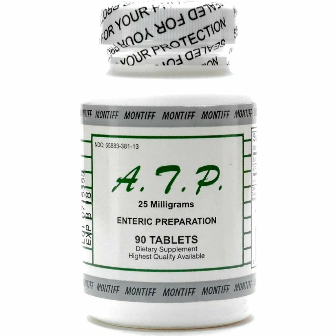 ATP 25 mg 90 tabs by Montiff