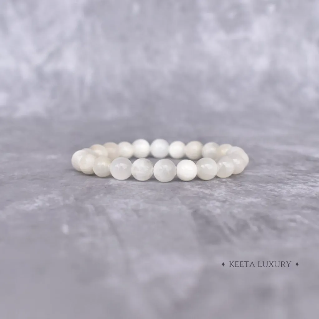 Basic - Selenite Bracelet