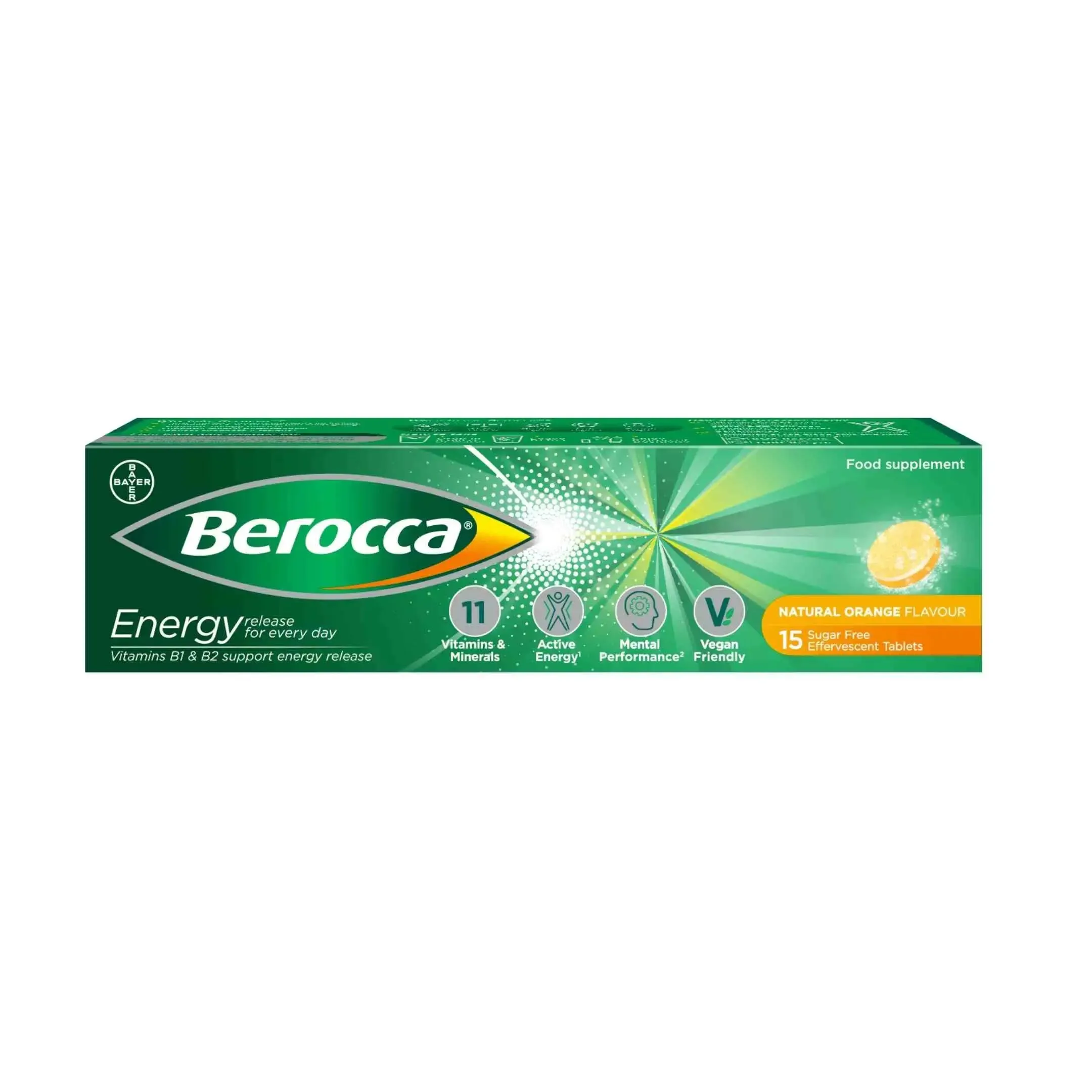 Berocca Effervescent Tablets - 15's