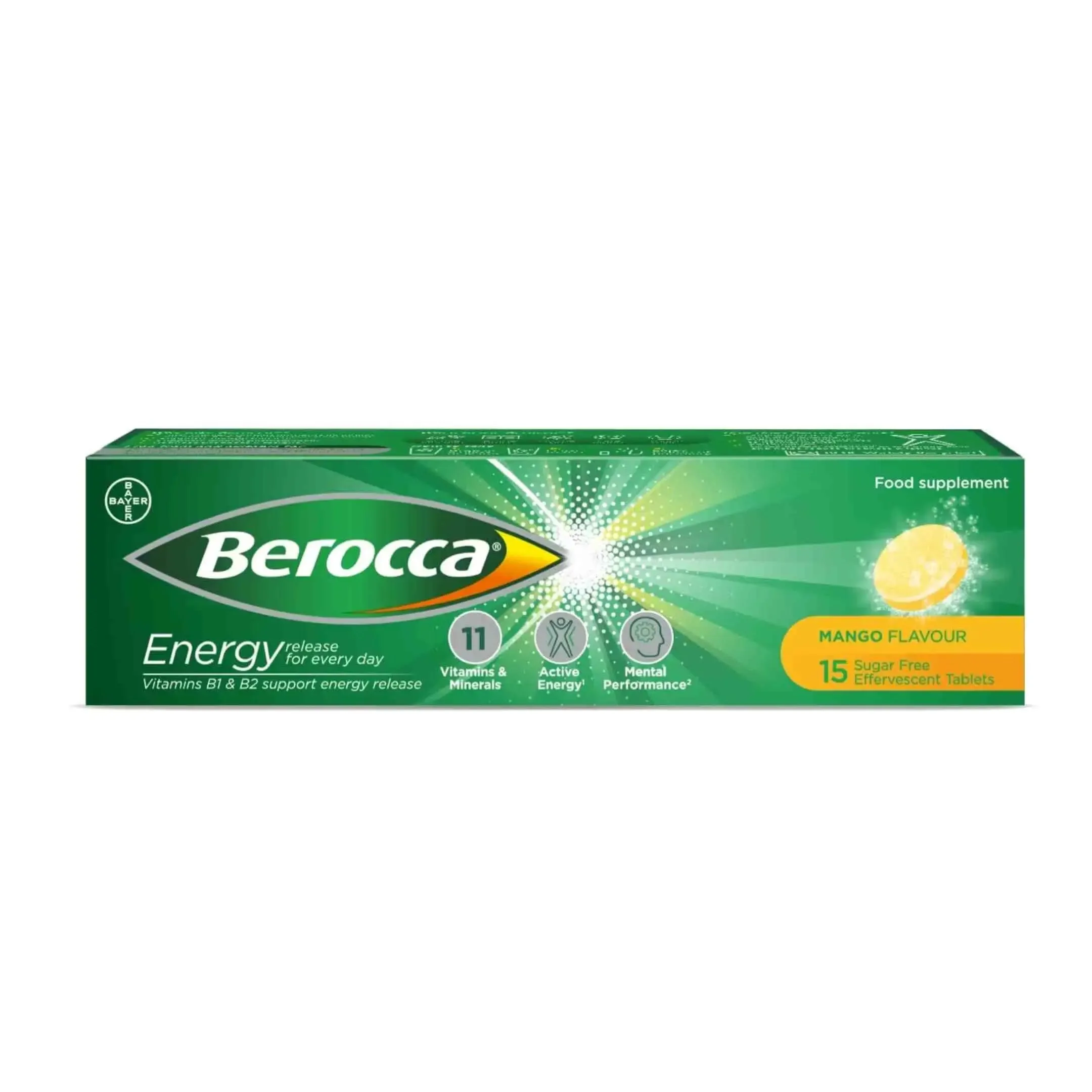 Berocca Effervescent Tablets - 15's