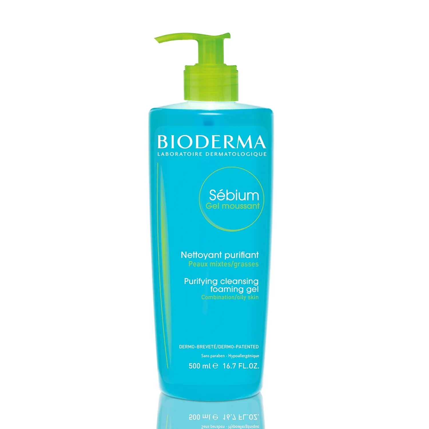 Bioderma Sebium Purifying Cleanse Foam Gel 16.7oz