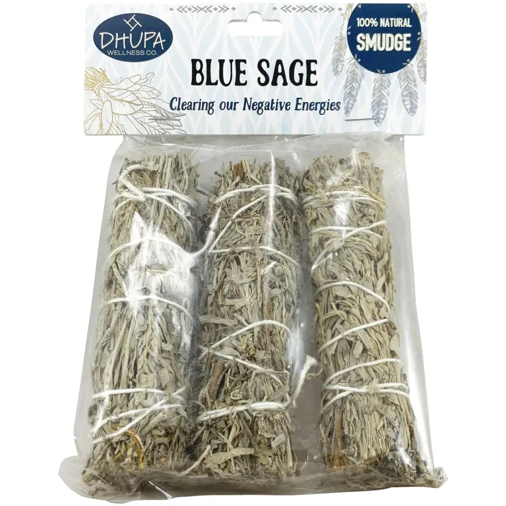 Blue Sage Smudge Sticks (pack Of 3)