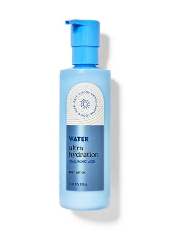 Body lotion Water Ultra Hydration With Hyaluronic Acid, 7.8 oz / 230 mL, Bath and Body Works