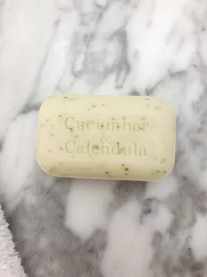 Cucumber and Calendula Pure Plant-Based Soap - Zero Waste   Biodegradable