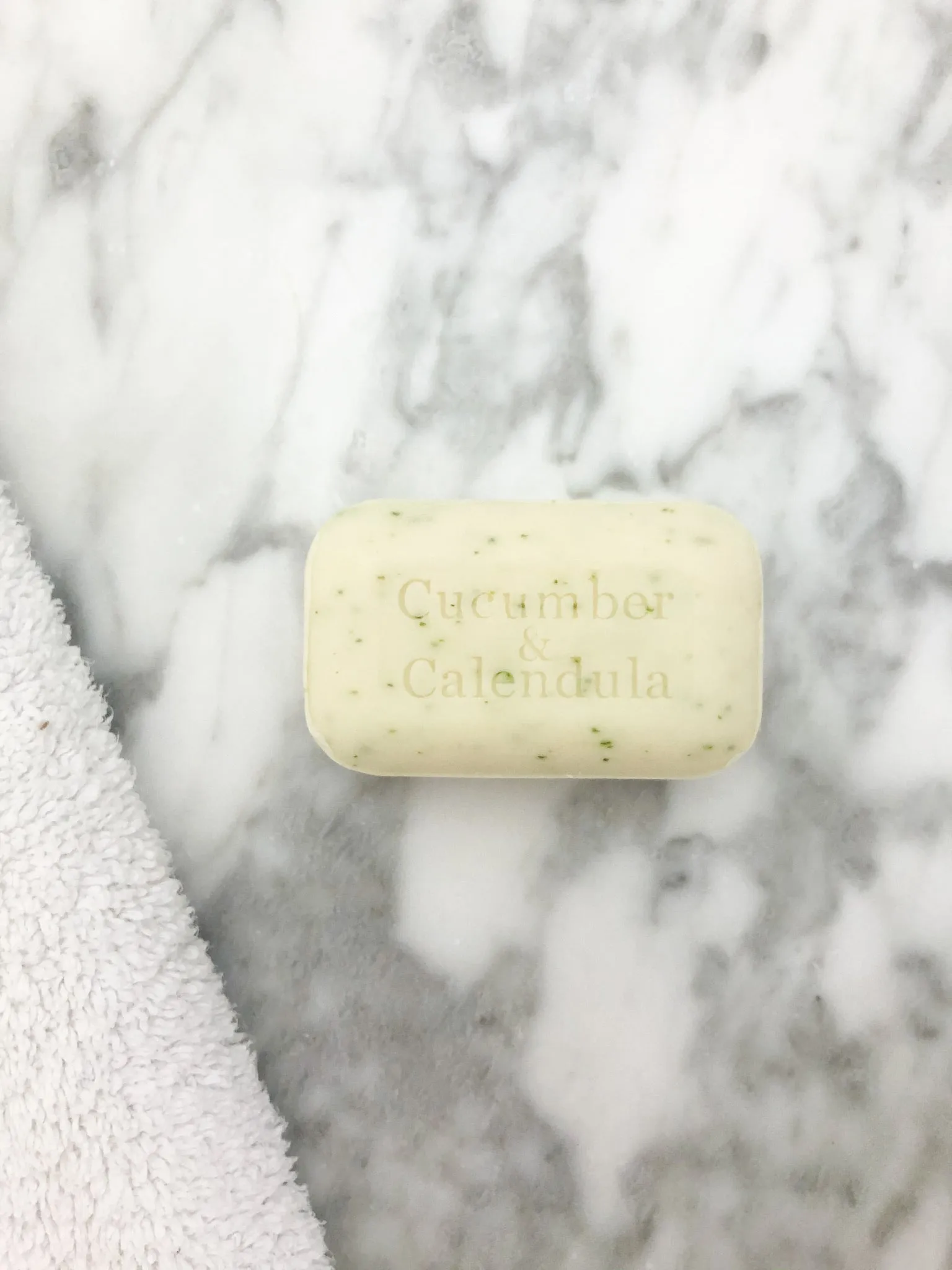 Cucumber and Calendula Pure Plant-Based Soap - Zero Waste   Biodegradable