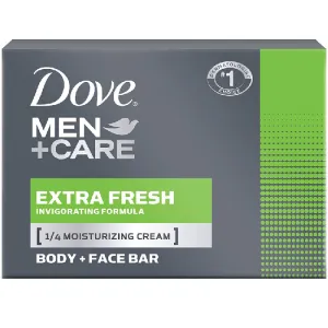 Dove Men Care Extra Fresh Body and Face Bar Soap 2-Pack