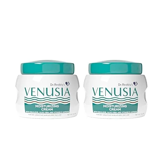 Dr. Reddy's Venusia Moisturizing Cream With Aloe Vera,Vitamin E & Squalene 100 GM