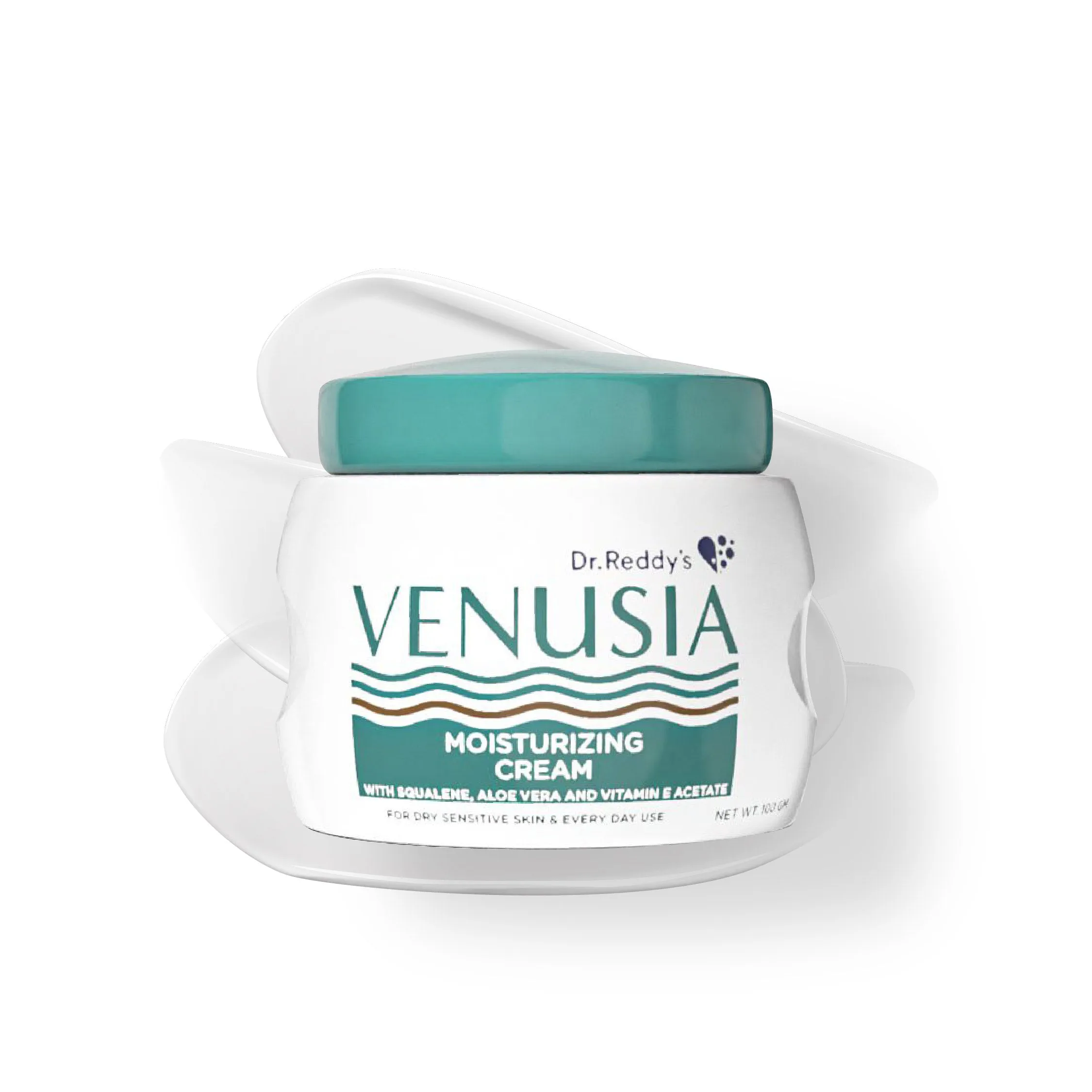 Dr. Reddy's Venusia Moisturizing Cream With Aloe Vera,Vitamin E & Squalene 100 GM