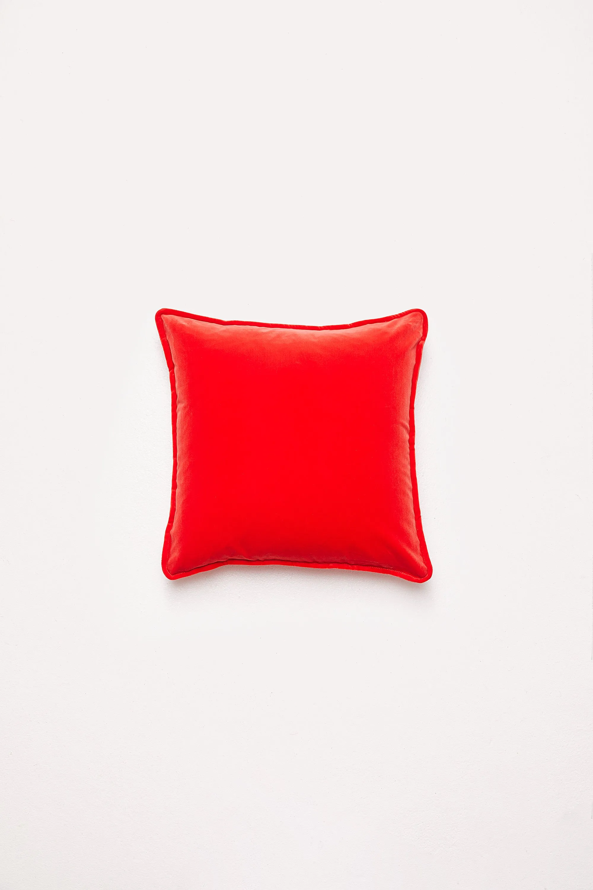 Essential Velvet - Tomato Cushion