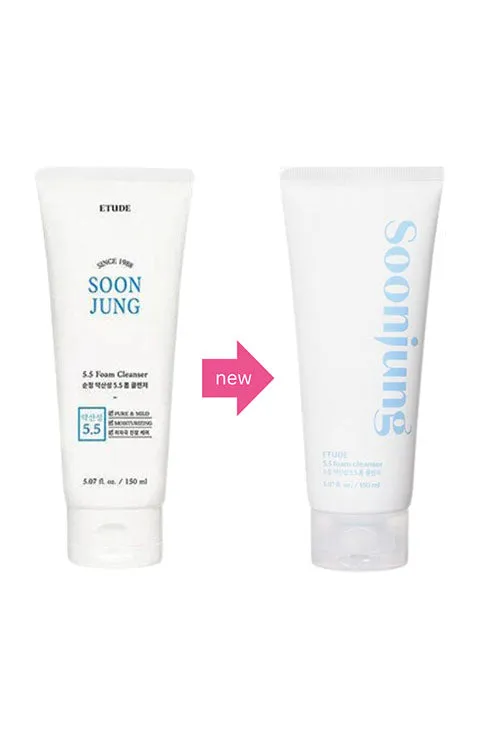 [ETUDE HOUSE] SoonJung 5.5 Foam Cleanser (150Ml/5.07fl.oz)