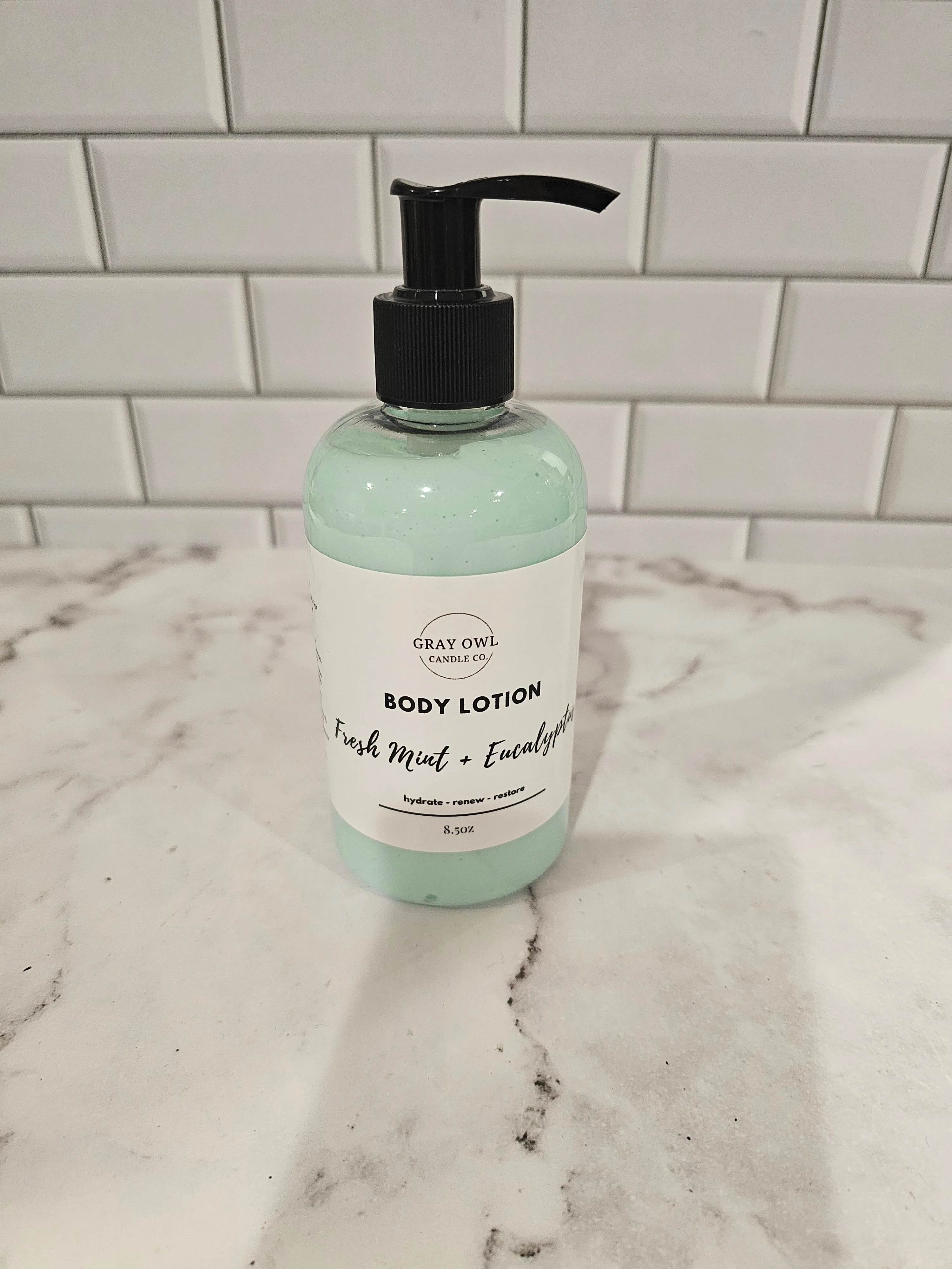 Fresh Mint   Eucalyputus  Body Lotion