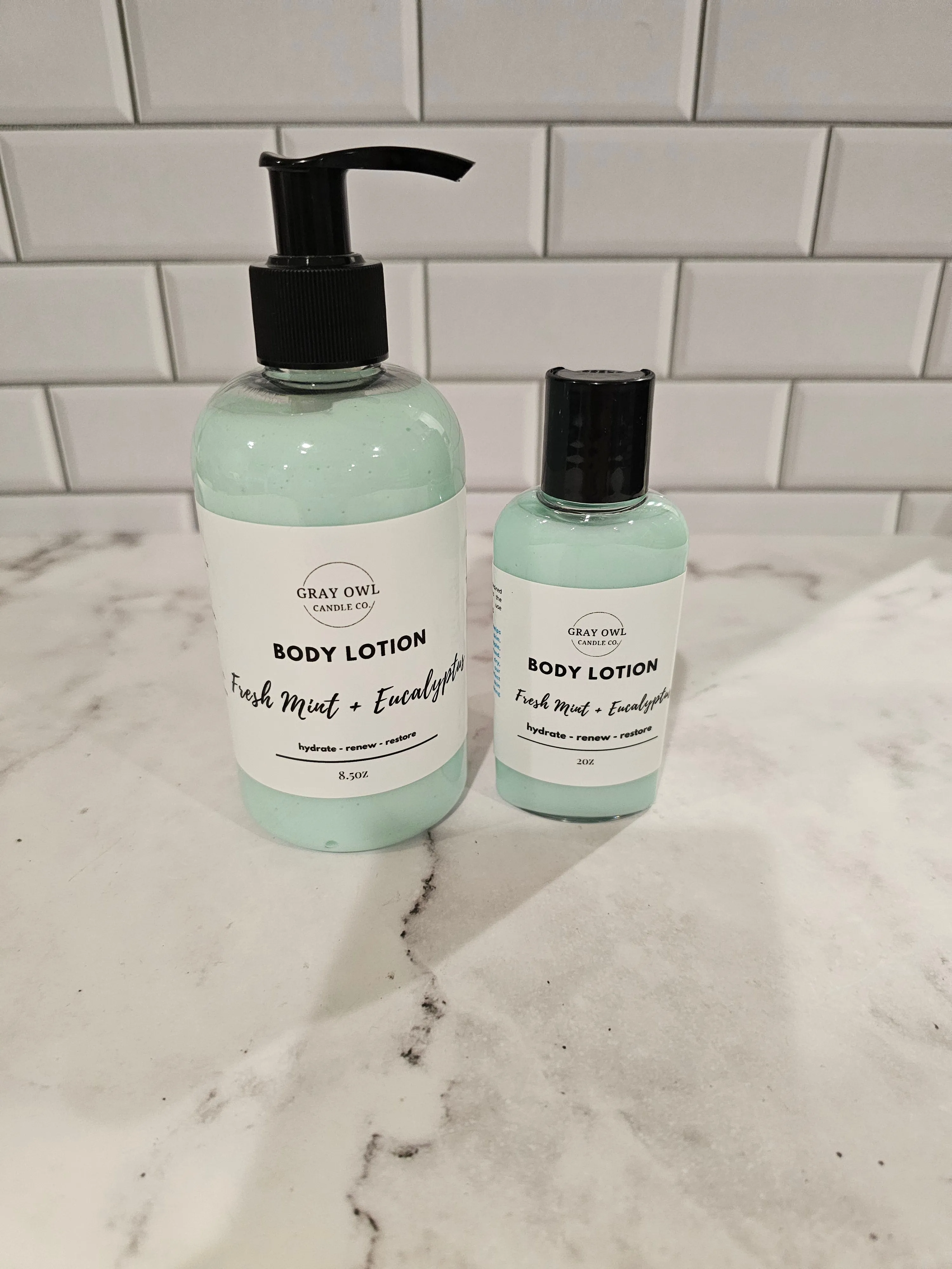 Fresh Mint   Eucalyputus  Body Lotion