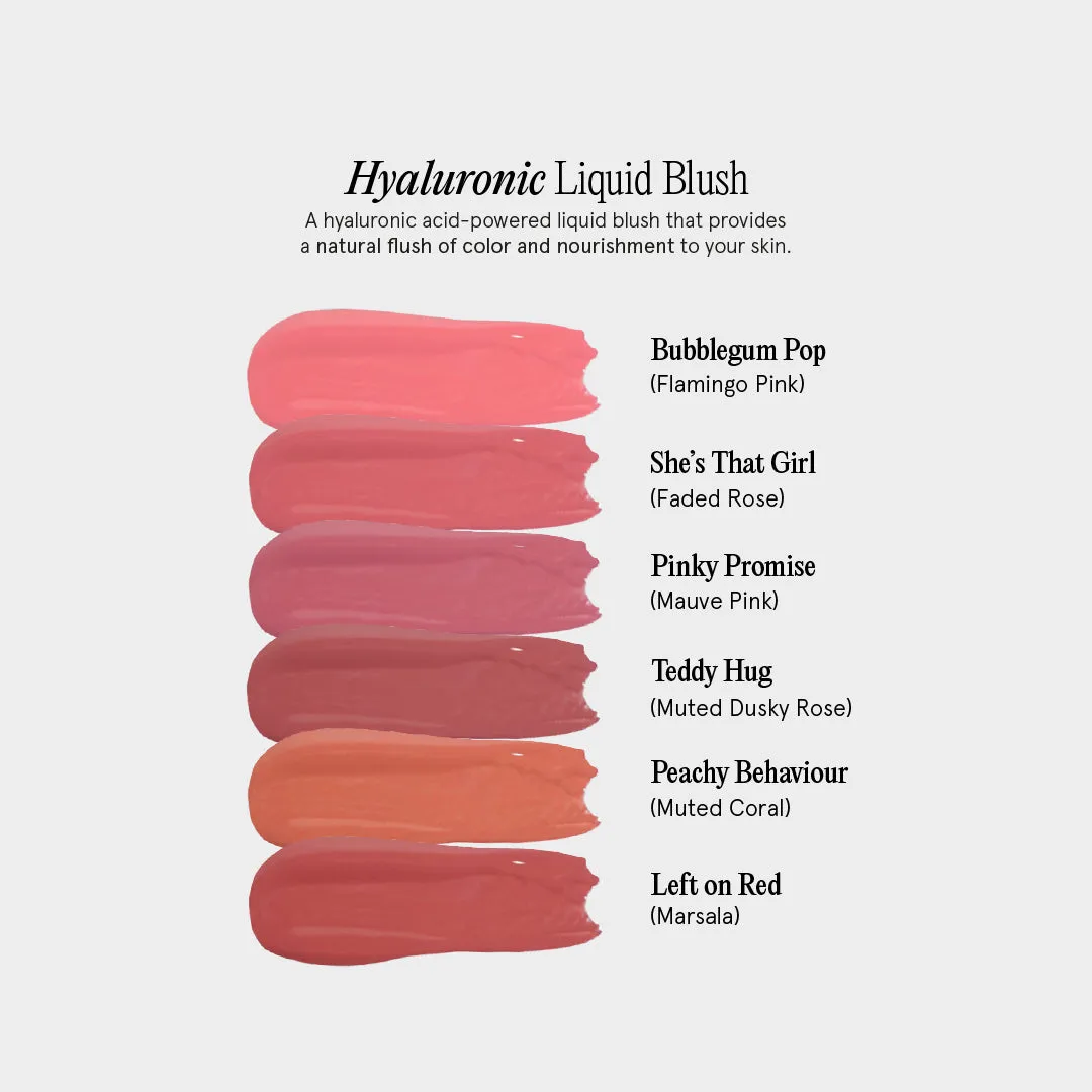 Hyaluronic Liquid Blush in Pinky Promise