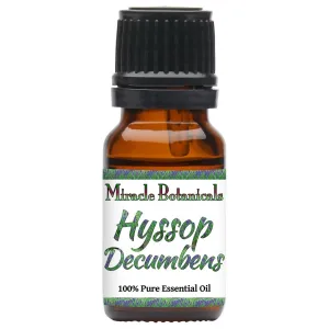 Hyssop Decumbens Essential Oil (Hyssopus Decumbens)