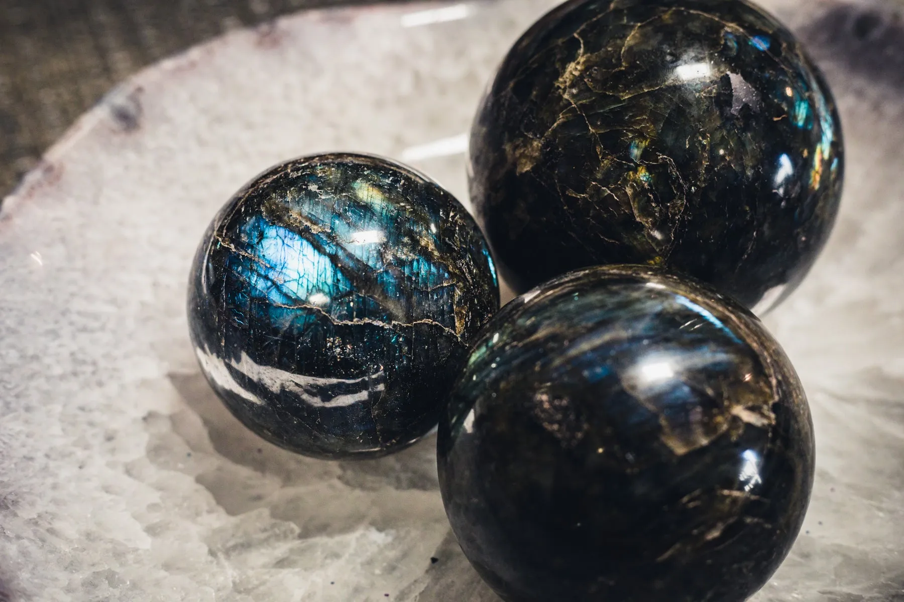 Labradorite Sphere