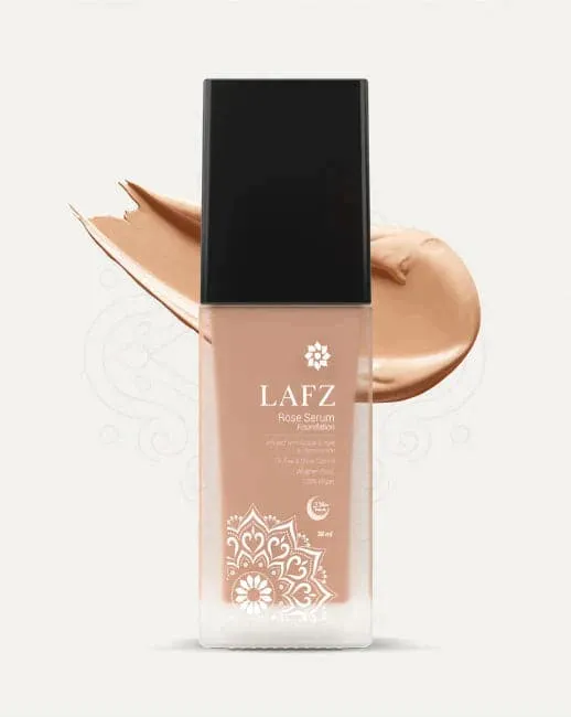 Lafz Halal Rose Serum Foundation