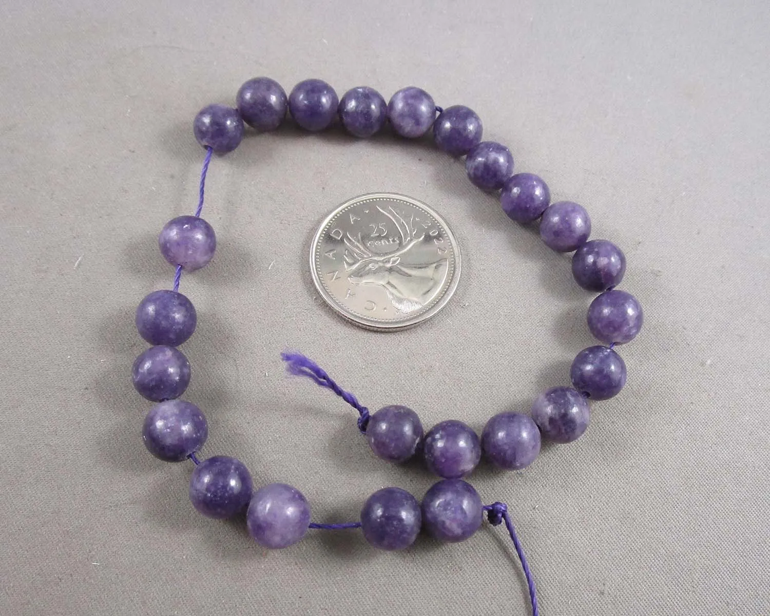 Lepidolite Beads Round Various Sizes