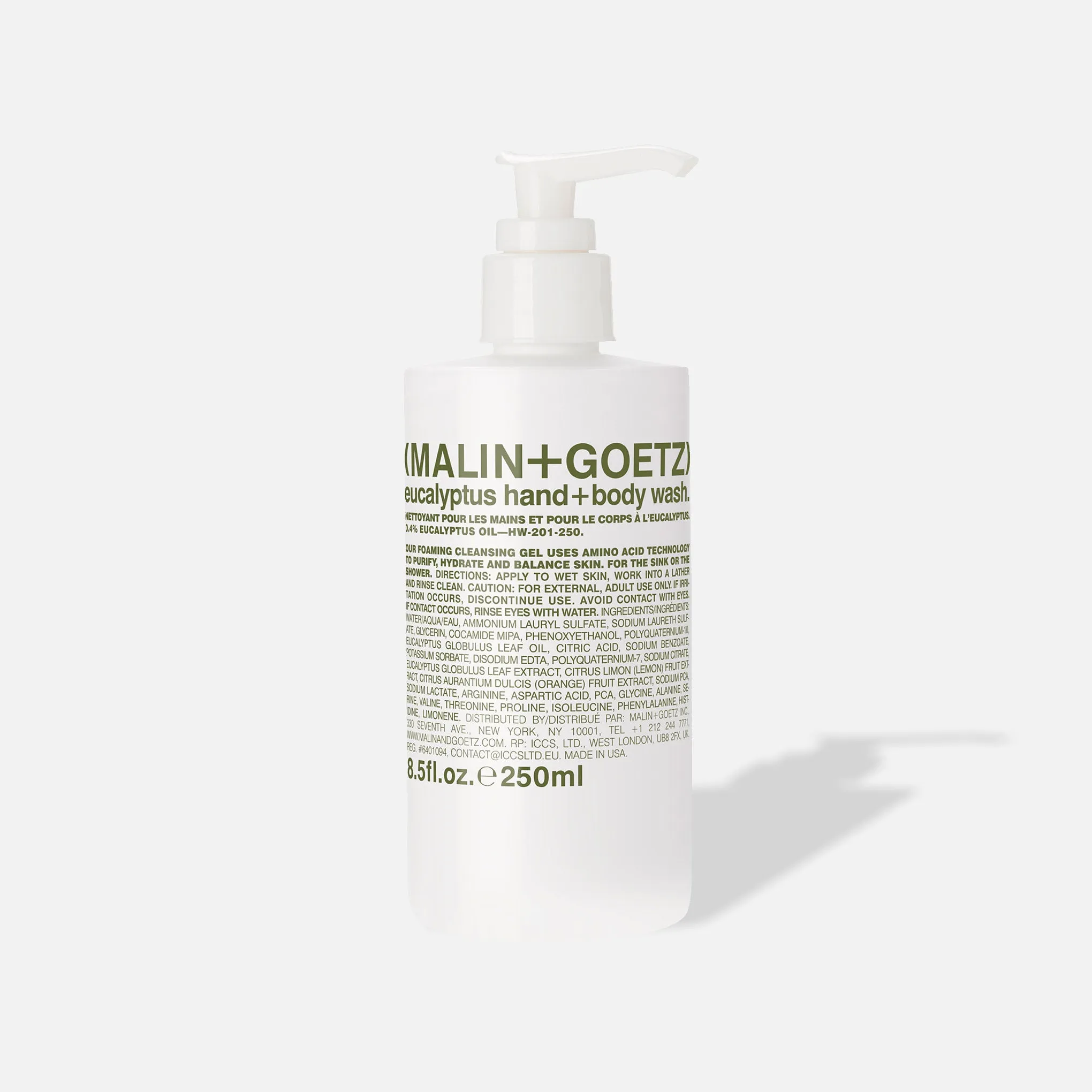 Malin   Goetz Eucalyptus Hand   Body Wash