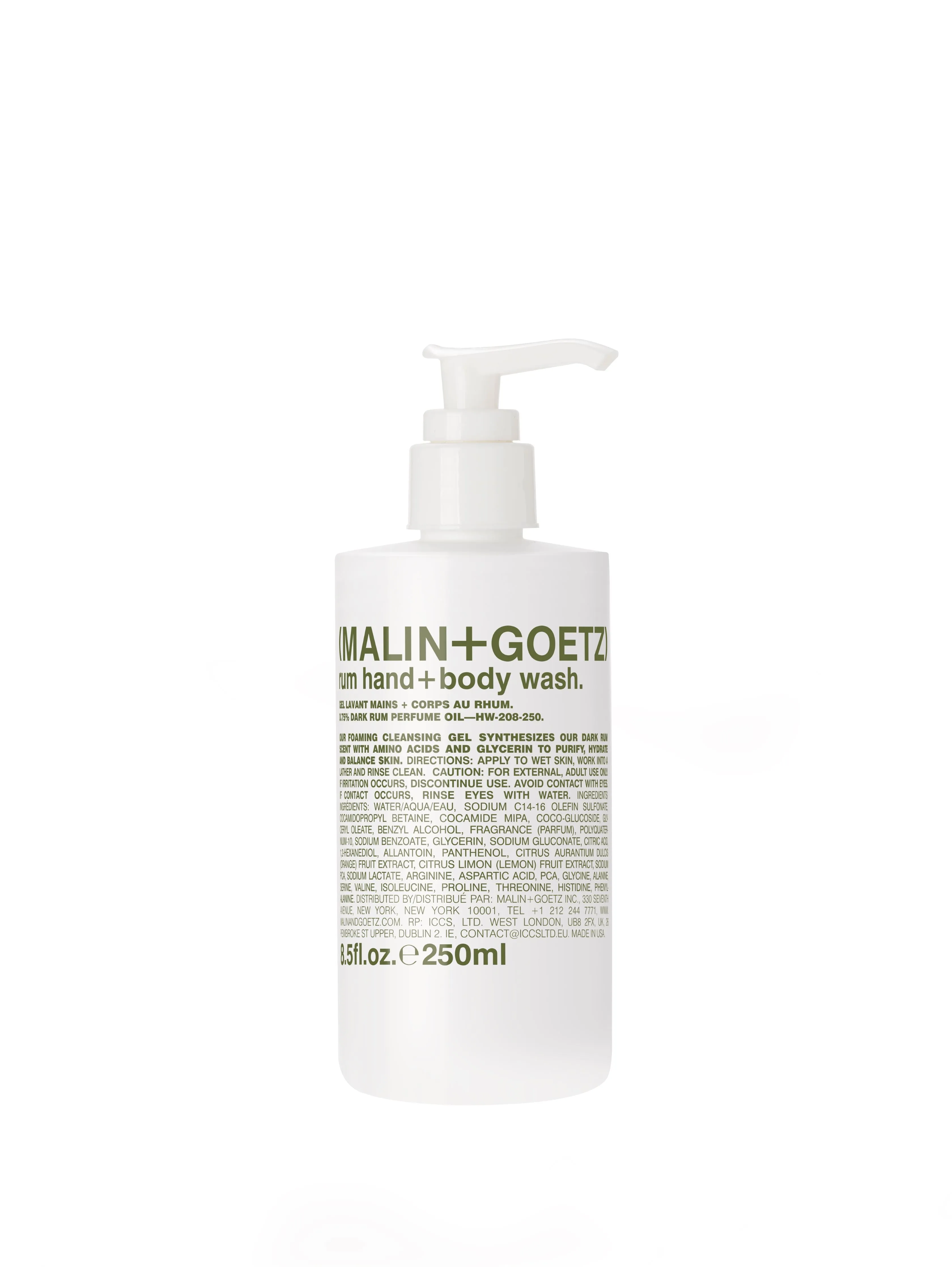 Malin Goetz Rum Hand Body Wash