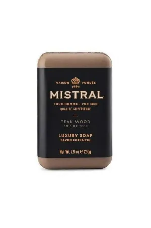 Mistral Teak Wood Bar Soap