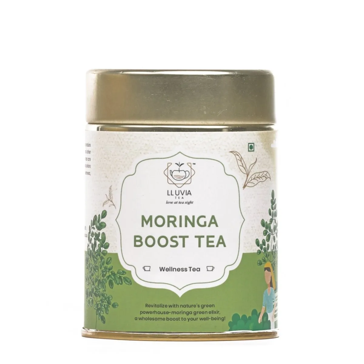 Moringa Boost Tea|Nutrient-Rich|Vitality and Digestive Health- 50g