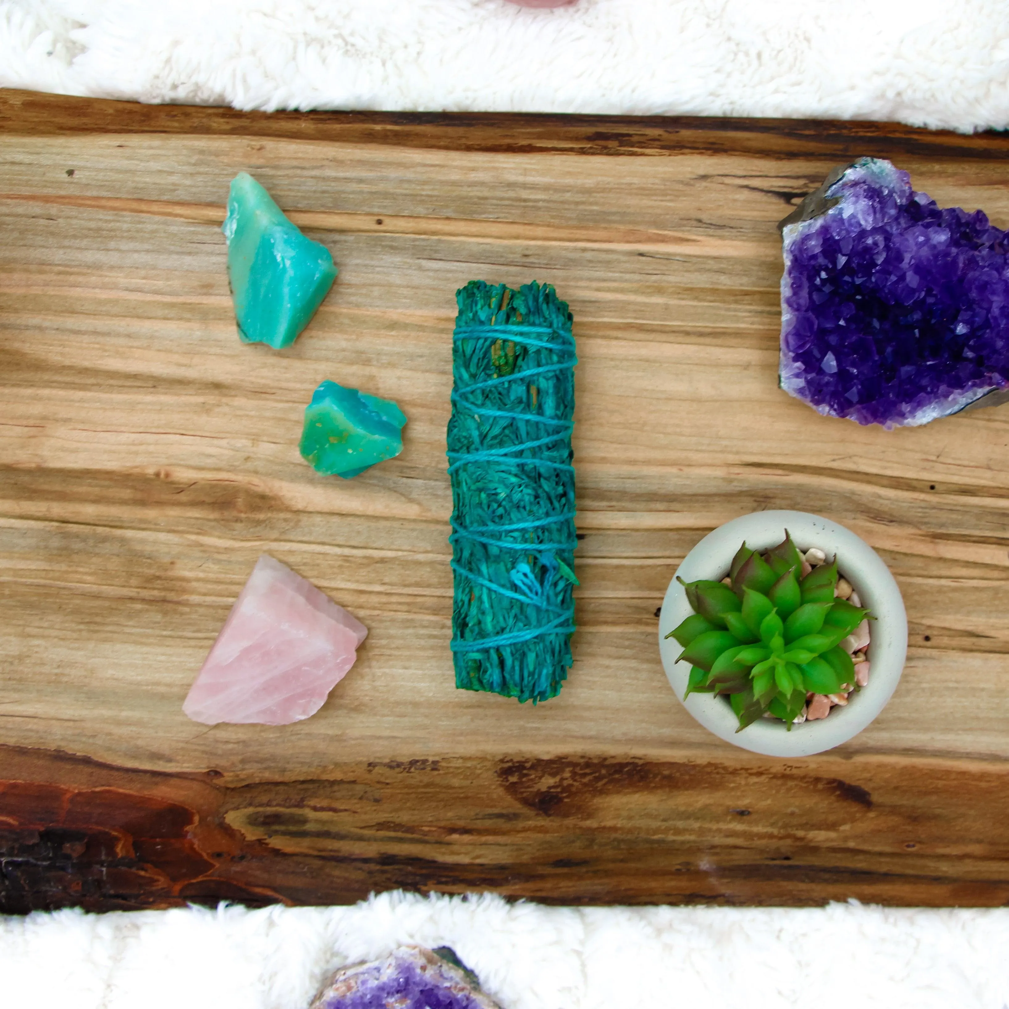 Nag Champa Mountain Sage Bundle 4" – Purify Your Space with Healing Energy