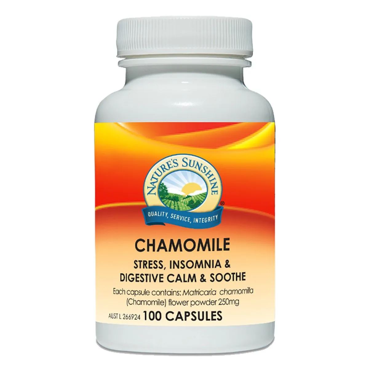 Nature's Sunshine Chamomile 250mg 100c