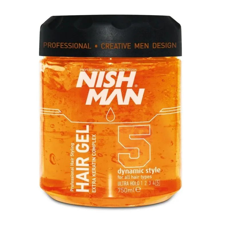 NISHMAN Styling Gel Ultra Hold 750 ml