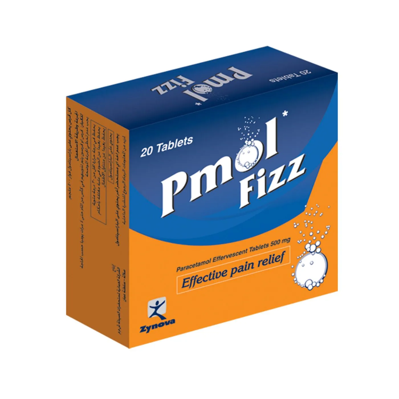 Pmol Fizz Effervescent Tablet 500 Mg 20 PC