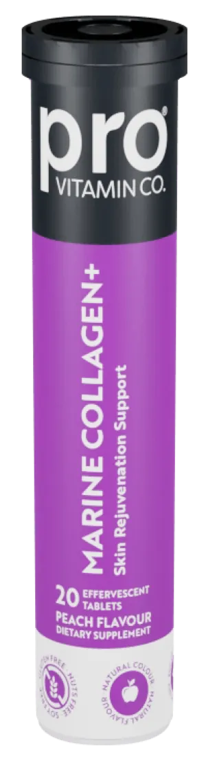 Pro Vitamin Co Marine Collagen  Effervescent Tablets