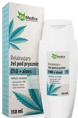 Relaxing CBD shower gel   aloe 150ml