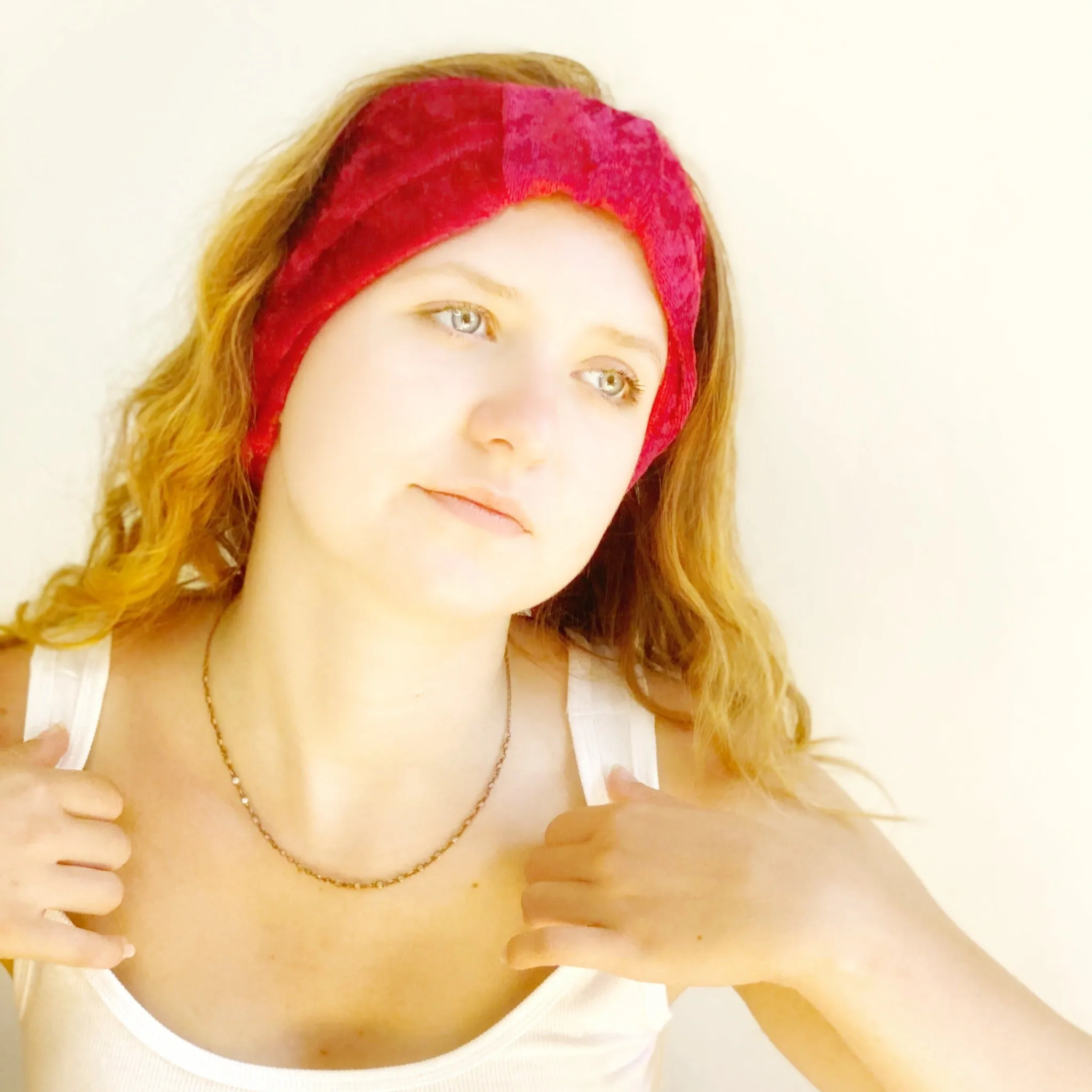 Relaxing Velvet Stretch Headband for Women, Multiple Colors Available