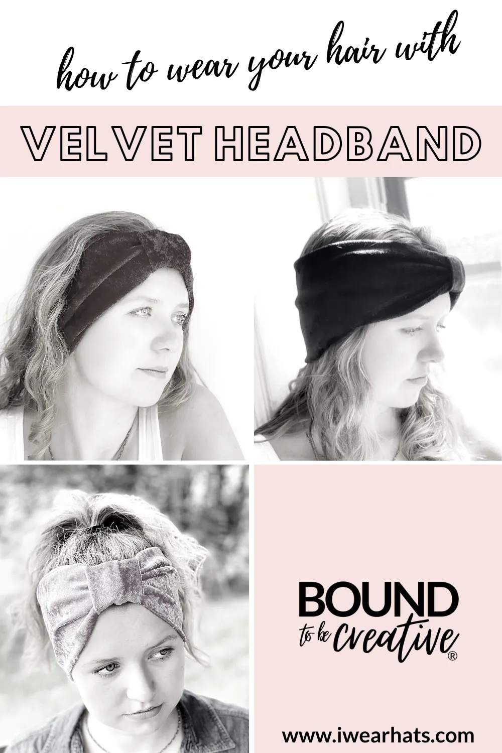 Relaxing Velvet Stretch Headband for Women, Multiple Colors Available