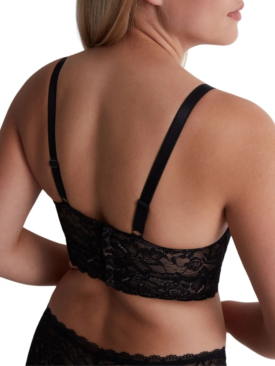 Rosessence Care Triangle Bralette - Black