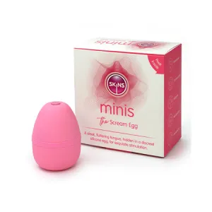 Skins Minis The Scream Egg - Pink