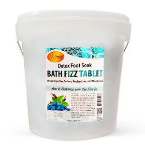 Spa Redi Bath Fizz Tablet 2500pc - Mint Eucalyptus