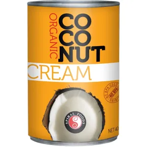 SpiralFoods Coconut Cream Organic 400ml