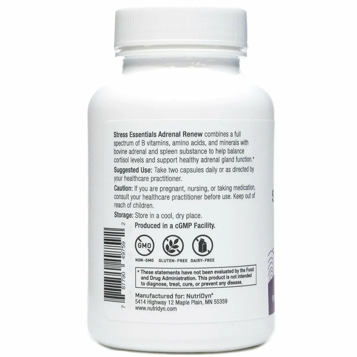 Stress Essentials Adrenal Renew 60 caps by Nutri-Dyn