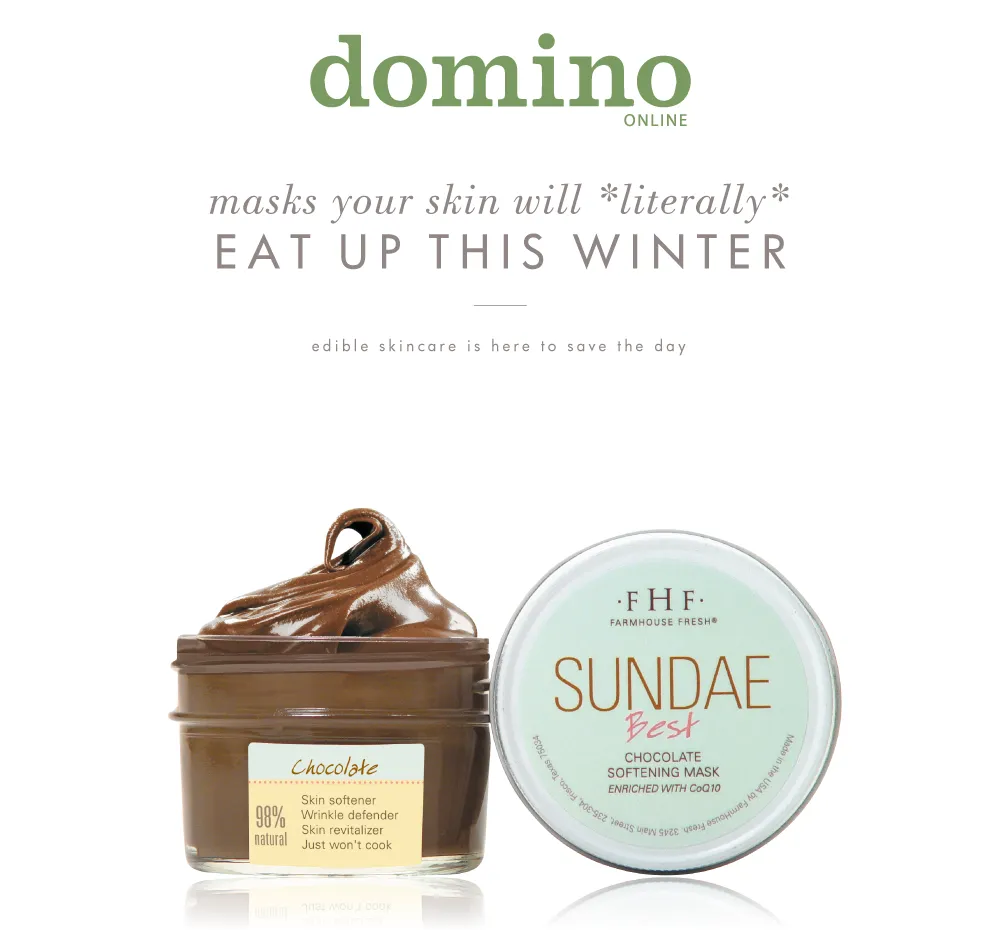 Sundae Best® Chocolate Softening Mask with CoQ10 | Farmhouse Fresh