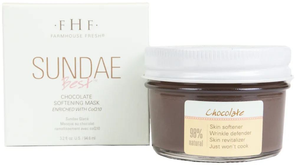 Sundae Best® Chocolate Softening Mask with CoQ10 | Farmhouse Fresh