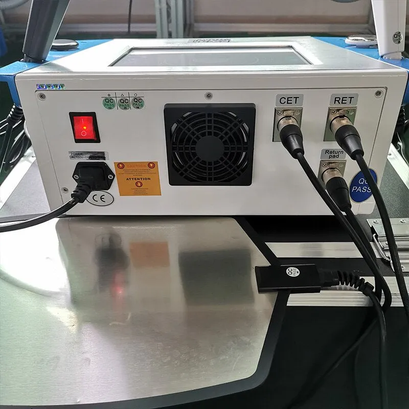 Tecar Therapy Diathermy Machine CET RET RF Indiba For Sports Rehabilitator Sport Therapist Tecar Therapy Machine For Body Pain