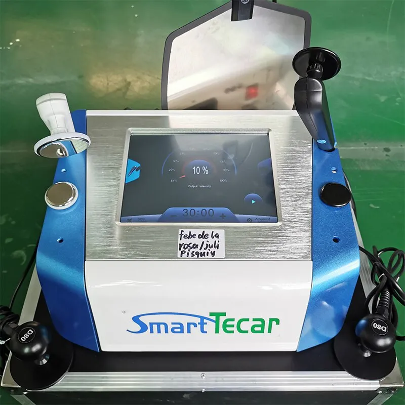 Tecar Therapy Diathermy Machine CET RET RF Indiba For Sports Rehabilitator Sport Therapist Tecar Therapy Machine For Body Pain