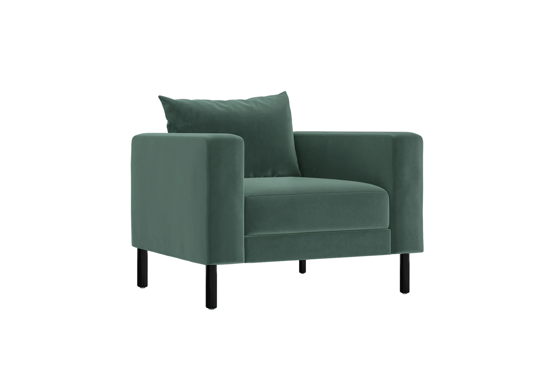 The Essential Club Chair in Recycled Velvet